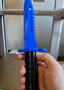 M9 Bayonet 3d printed knife for decor single color