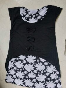 Black Embellished Top