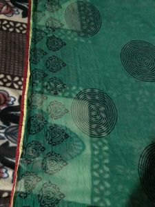 Green Printed Dupatta