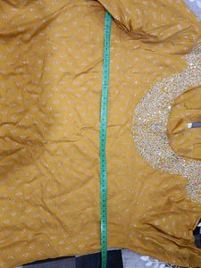 🌟 MUSTARD GOLD KURTI 🌟