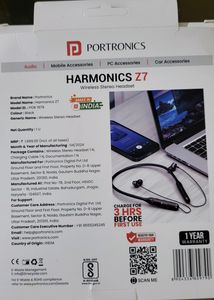 Portonics Harmonics Z7 bluetooth Headseat