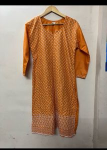 Orange Kurti 🧡
