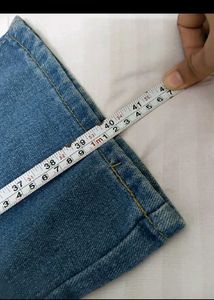 Wide Leg Denim Jeans