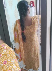 yellow patiyala salwar suit