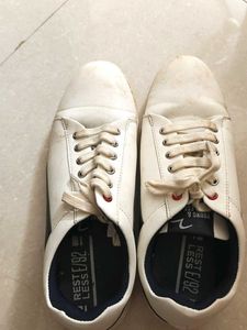 For Sale: Spykar White Shoes (Gently Used)