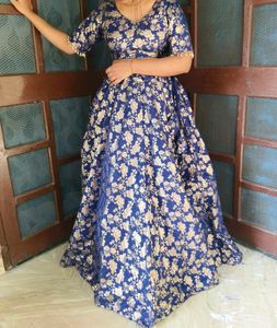 Elegant Blue Lehenga Choli