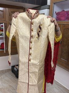 Embroidered Sherwani Suit