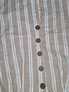 Striped Casual Shirt (Tokyo Talkies) M