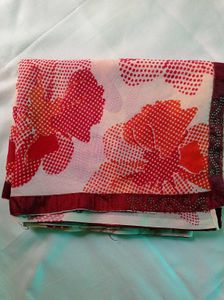 Saree With Stitched Blouse