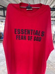 Essentials Red Tee