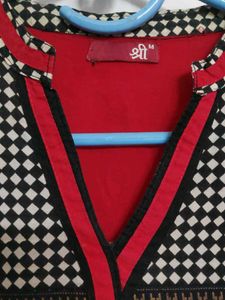 New Shree Elegant Red Kurta