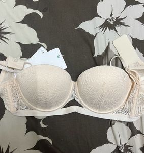 Lace Embroidered Bra