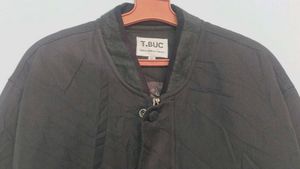 Stylish Gray Bomber Jacket