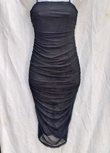 I. Black Bodycon Mini Dress
