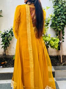 Haldi Special Yellow Outfit
