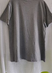 Gray V-Neck T-Shirt