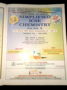 Dr. Dalal&#39;s Simplified ICSE Chemistry