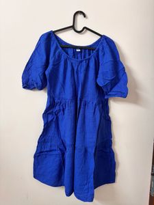 Feeling Blue, Cotton Dress in size S 💙