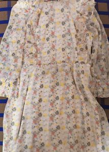 Floral Print Mini Dress