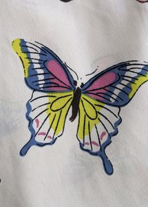 Beautiful Butterfly Top For Women Branded Atmosphe