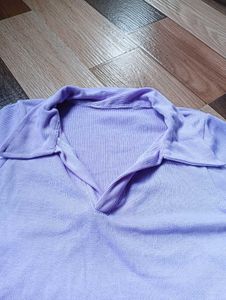 Lavender Long Sleeve Top