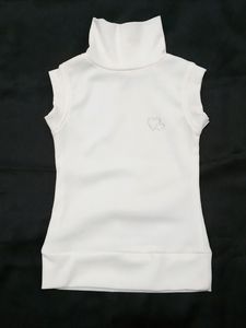 Kids white strechable I neck Top 4-5 years