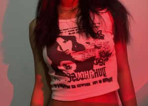 Graphic Print Tank Top