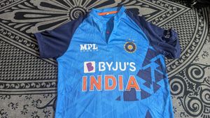 India Men&#39;s Cricket Team Jersey Half Sleeves