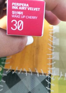 Peripera Lipstick Wake Up Cherry
