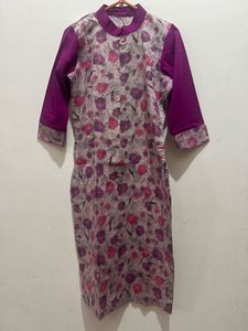 Floral Print Kurta Set