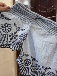🎊Sale🎊Embroidered Off-Shoulder Top