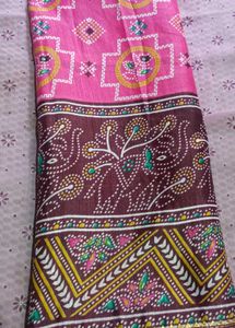 S17 Amezing Printed Saree With Blouse