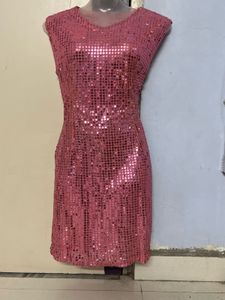 Pintrest Sparkly Pink Party Dress