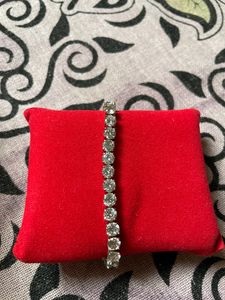 Tennis Bracelet- Silver