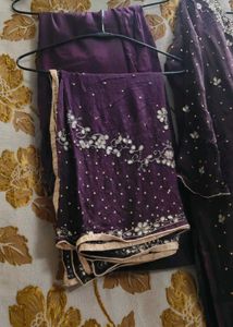 Elegant Purple Dupatta