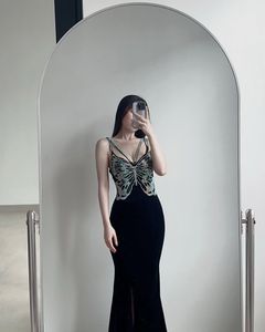 Luxury High-End Butterfly Diamond Suspender Evenin