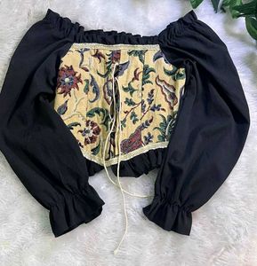 Floral Corset Top