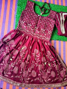 MIRROR WORK SHARARA SUIT