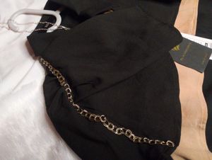 ✨Stylish Black &amp; Tan Top✨