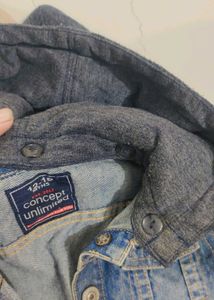 Hooded Denim Jacket