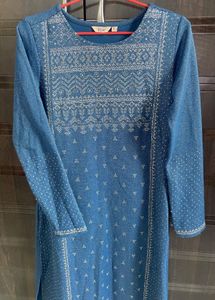 Long wollen Kurti