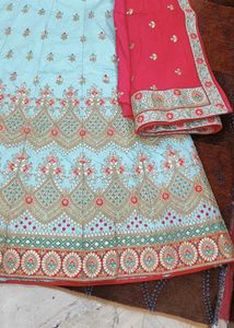 Beautiful Wedding Lanhga For Girls🩵🩵