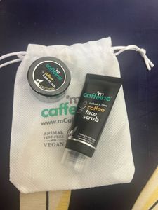 mCaffeine Face Mask & Scrub Duo