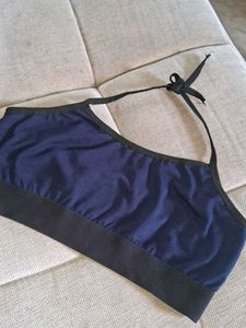 Navy Blue Sports Bra