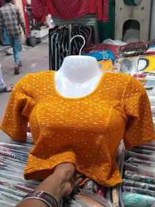 Stretchable Printed Fancy Blouse