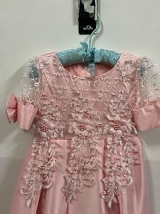 Pretty Pink Girls Party dress