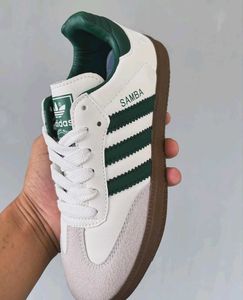 Adidas Samba OG White Green Sneakers