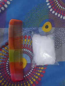 Set Of Comb And Loofah(both new Without Tag)