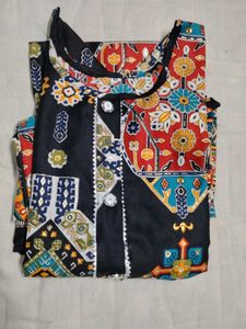 Floral Print Kurta