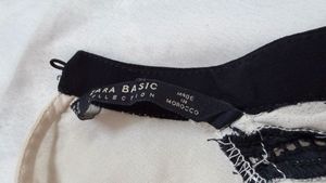 Zara Elegant Sheer Blouse